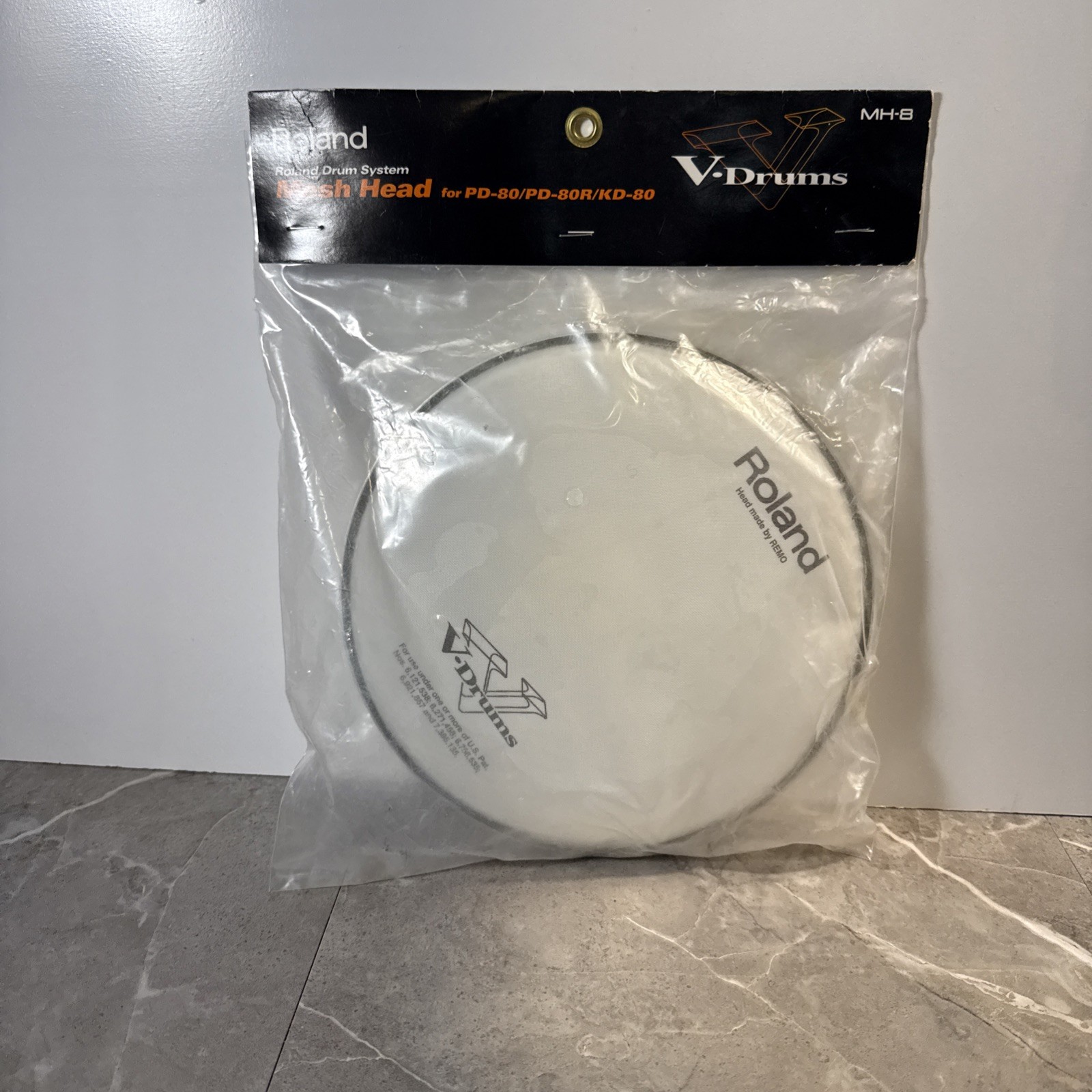 Roland MH-8 V-Drums 8" Mesh Drum Head for PD-80/PD-80R/KD-80 REMO NEW NOS