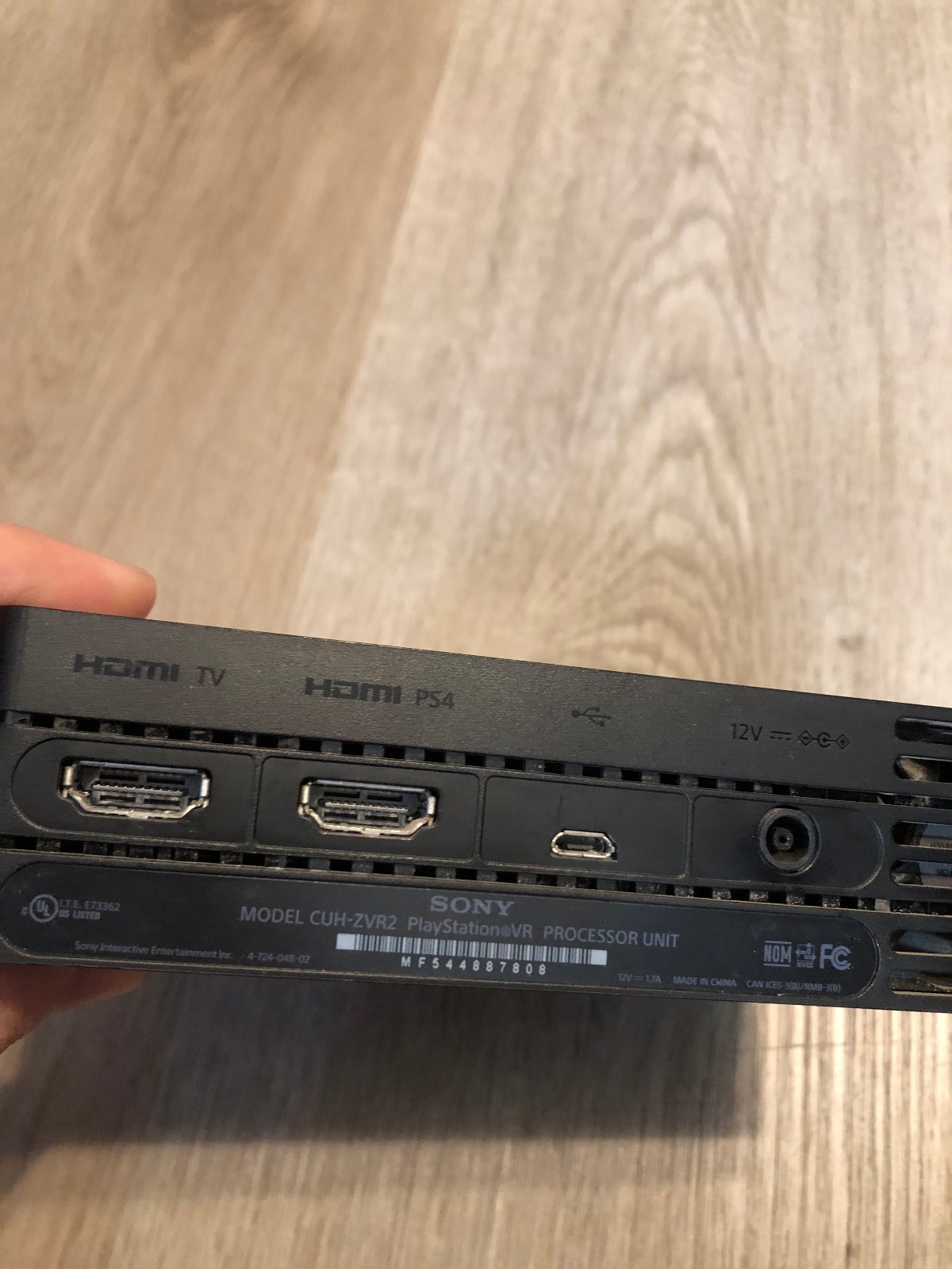 Genuine Sony PS4 Playstation CUH-ZVR2 VR Virtual Reality Processor Unit ONLY