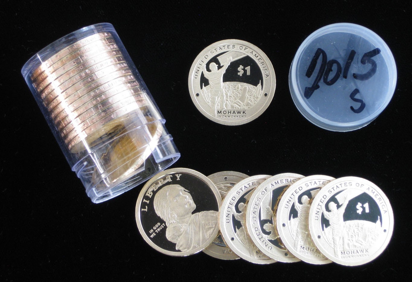 2015-S Proof Sacagawea Native American Dollar 20pc Roll