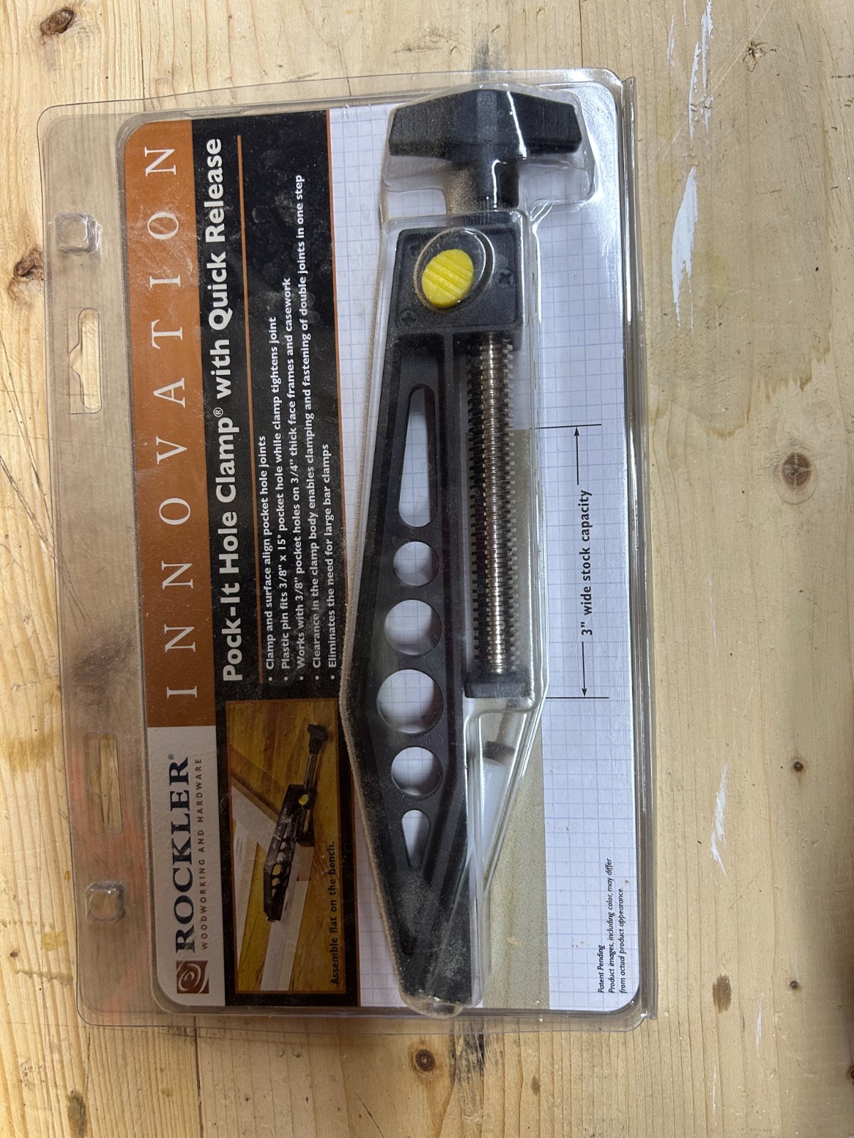 Pocket Hole Clamp
