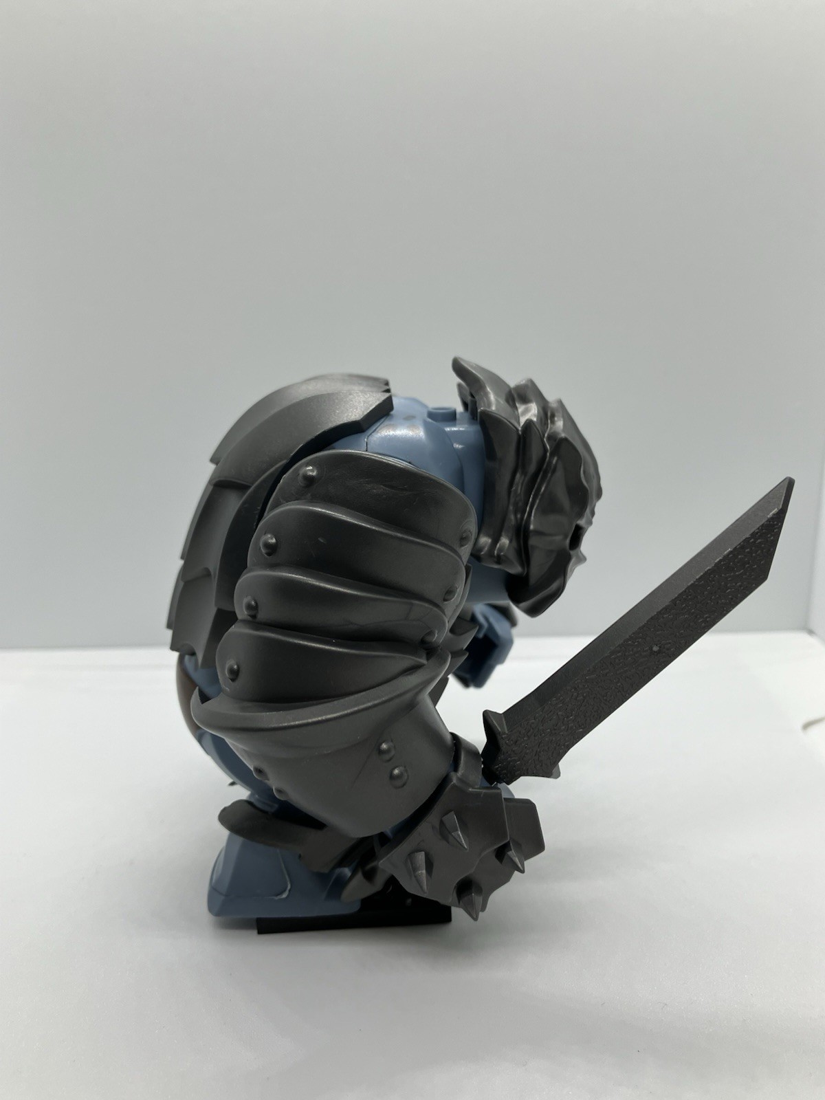 Armored Cave Troll With Sword Custom Building Block Figure