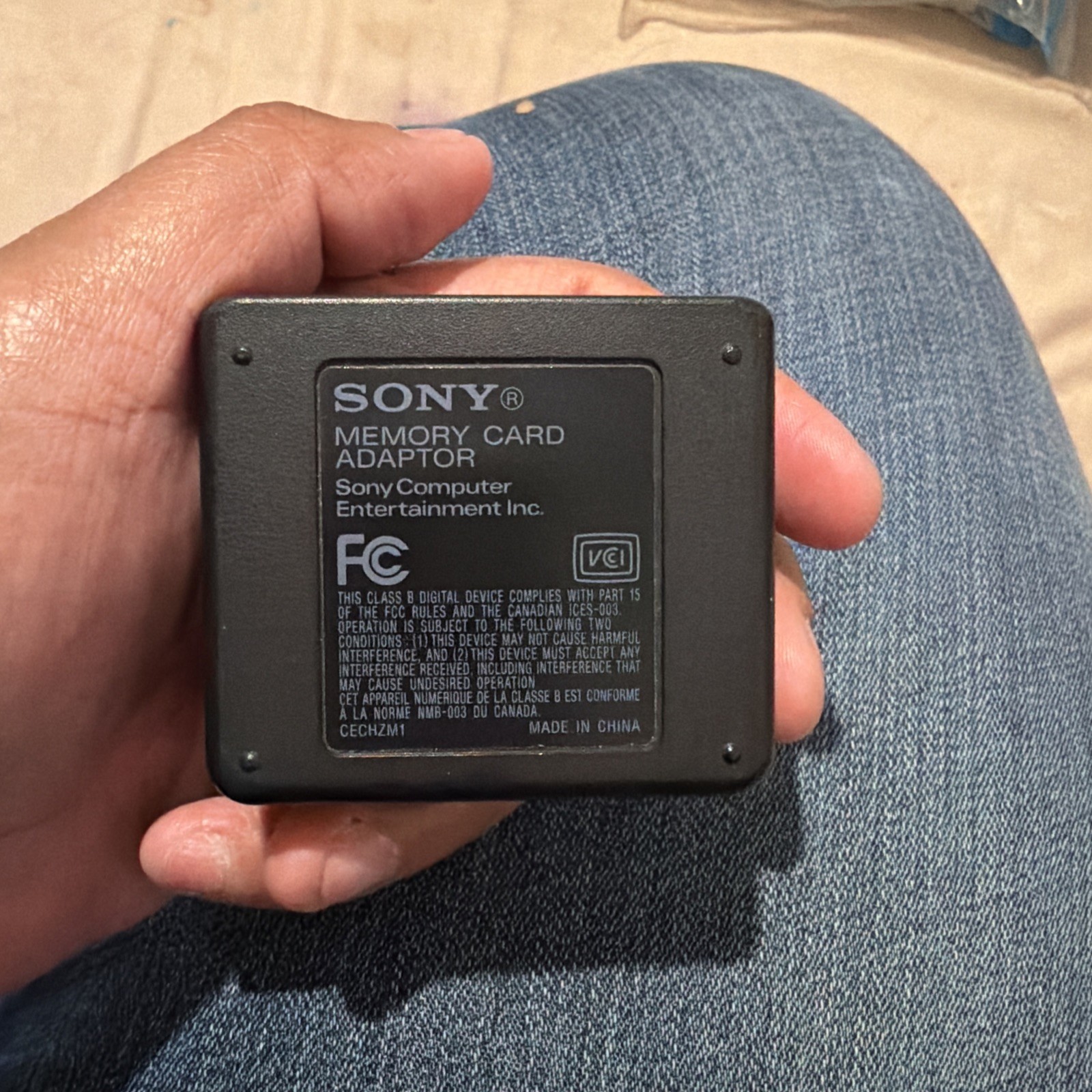 Sony PS3 Memory Card Adaptor PlayStation 3 PS1 PS2 Save Data Transfer CECHZM1