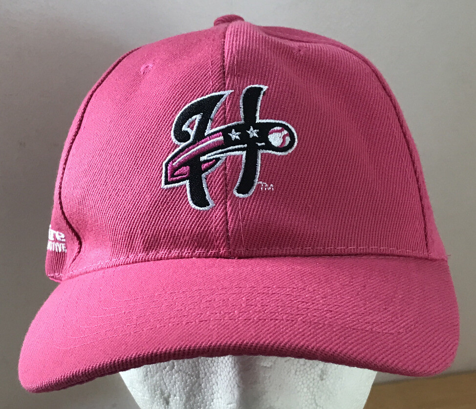 Harrisburg Senators Adjustable Cap Hat Pink MiLB