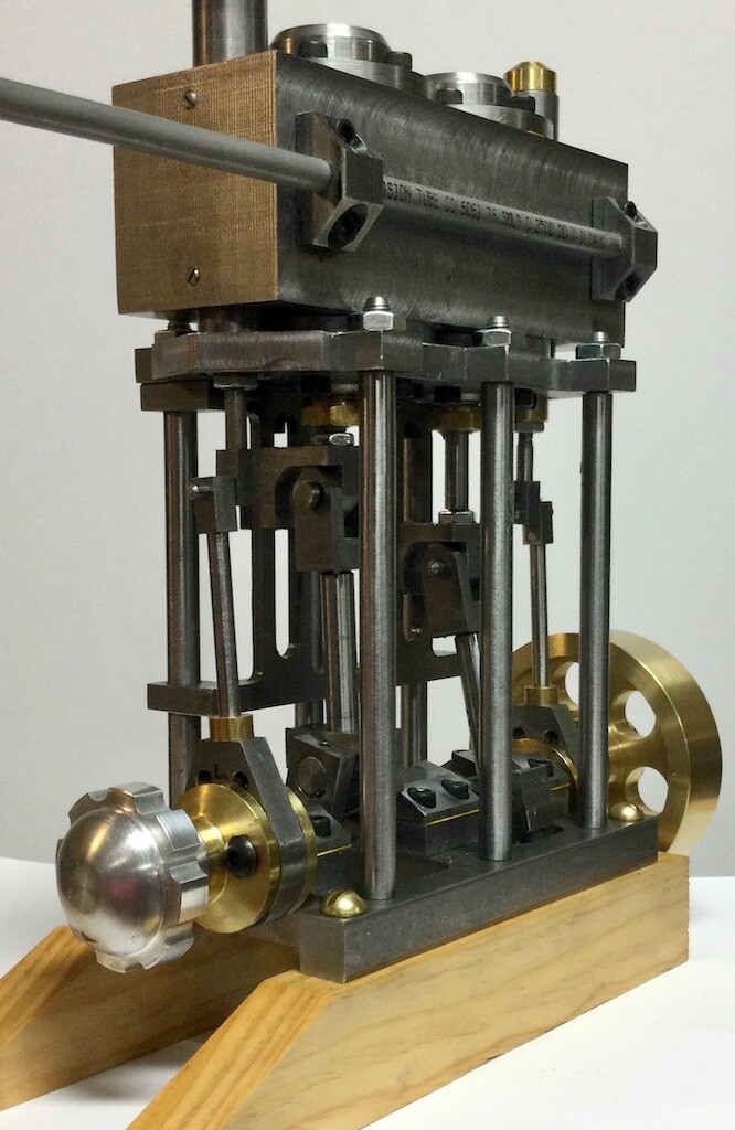 Steam Engine PLAN SET Model Marine lathe mill CNC metal DIY project 