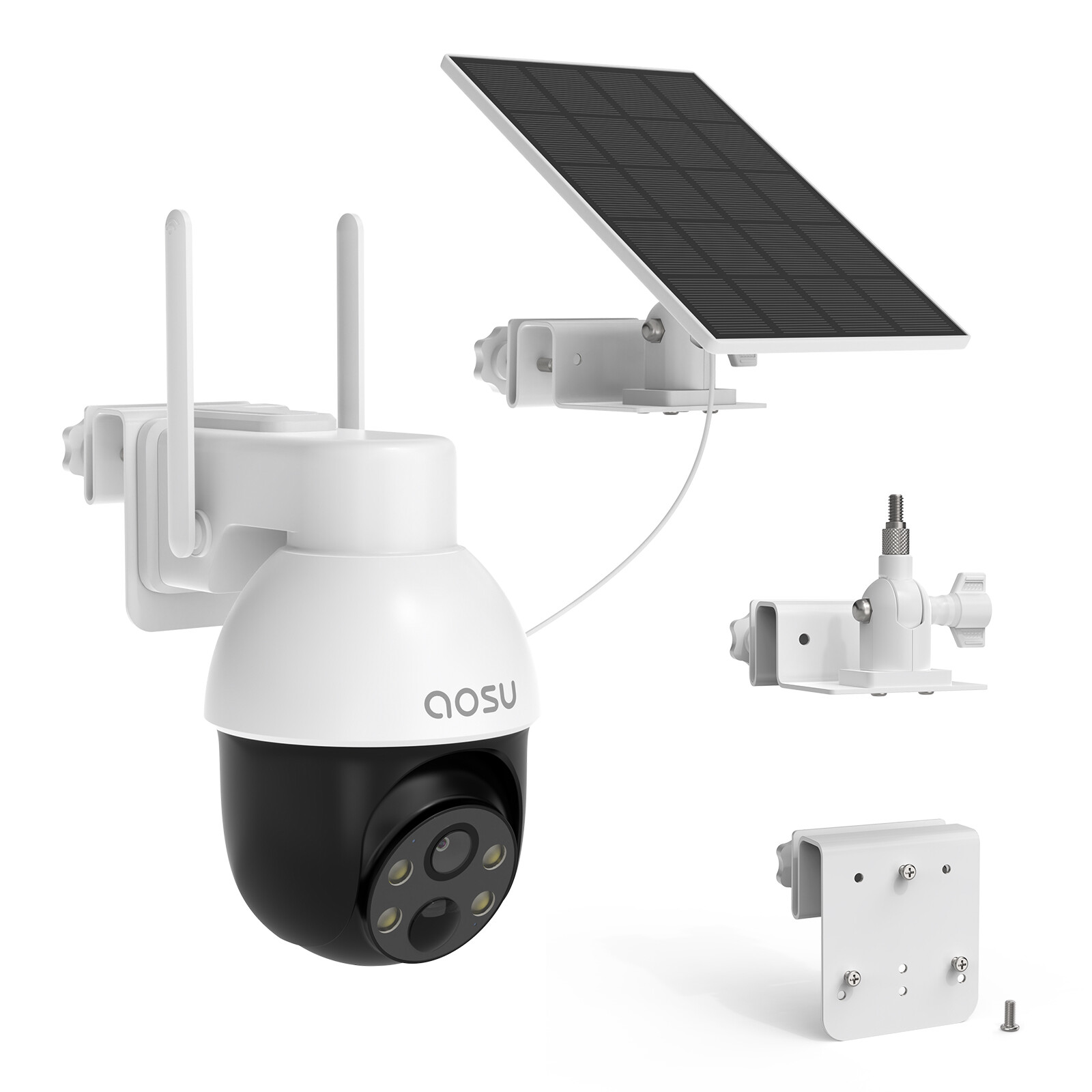 Weatherproof Gutter  Mount For AOSU Solarcam D1 and Reolink Argus PT series