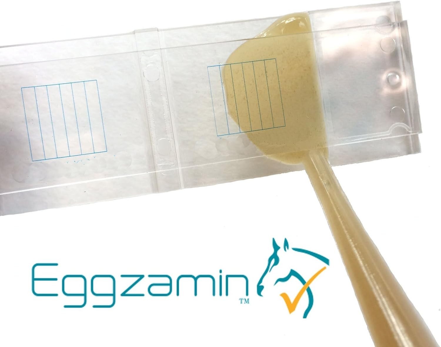 Led Light Microscope Slide for Reliable Fecal Egg Counts in Veterinary Use