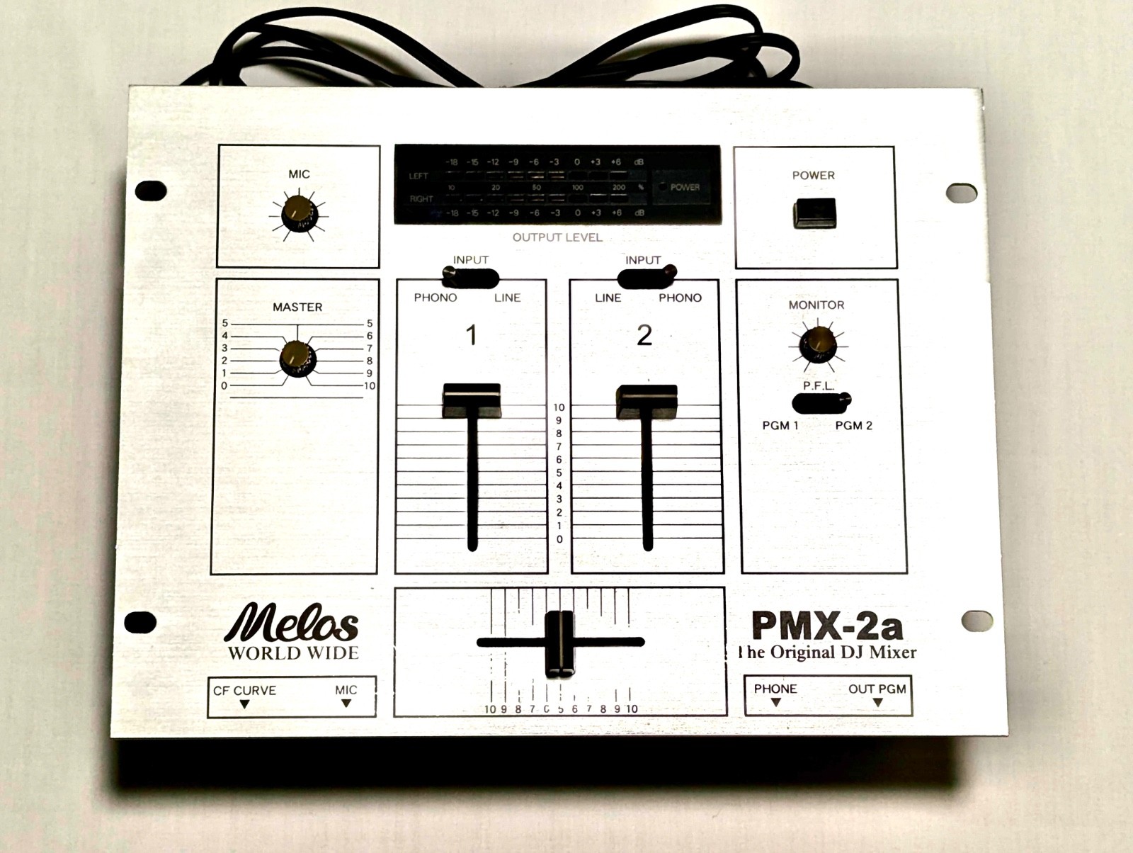 Melos PMX-2a The Original DJ Mixer DJ Battle Mixer DMC