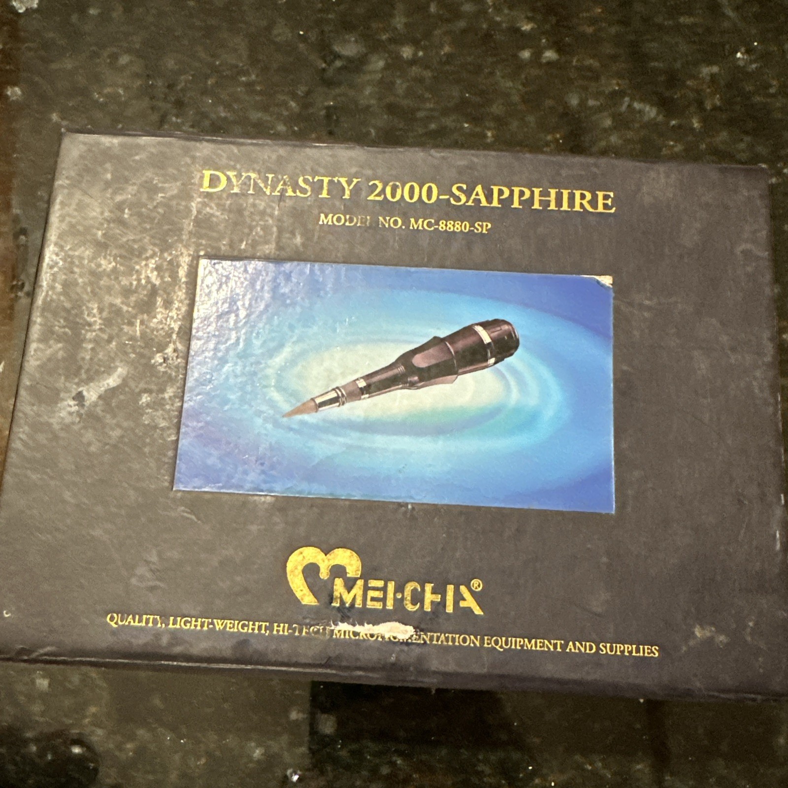 Mei-Chi Dynasty 2000-Sapphire MC-8880-SP Permanent Makeup Machine Black