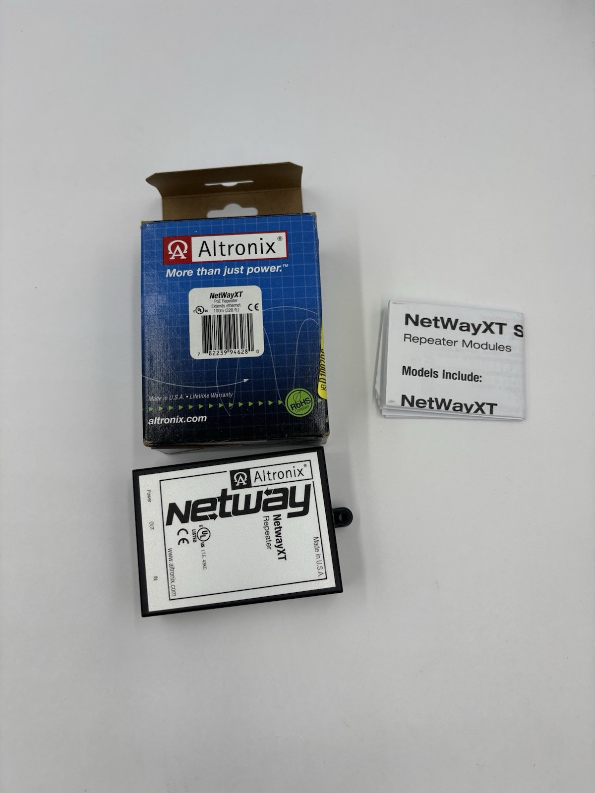 New Open Box Altronix NetWay XT PoE Repeater Fast/Free Shipping