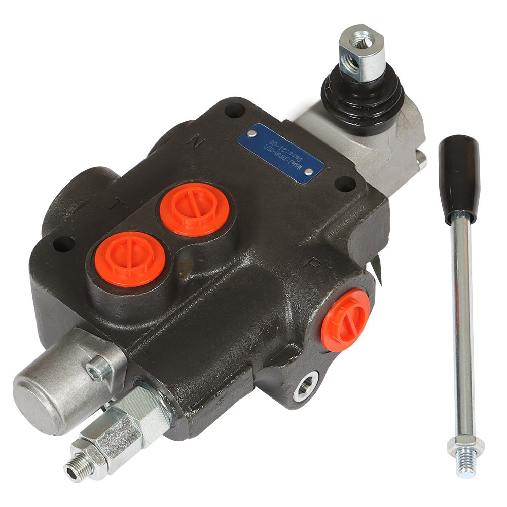 Hydraulic Directional Control Valve 21GPM 3600PSI w/ 1 Spool 4-Way Tandem Center