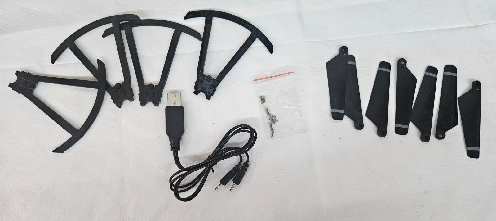 UNUSED Snaptain 15H Drone Extra Blades and Parts Lot NEW