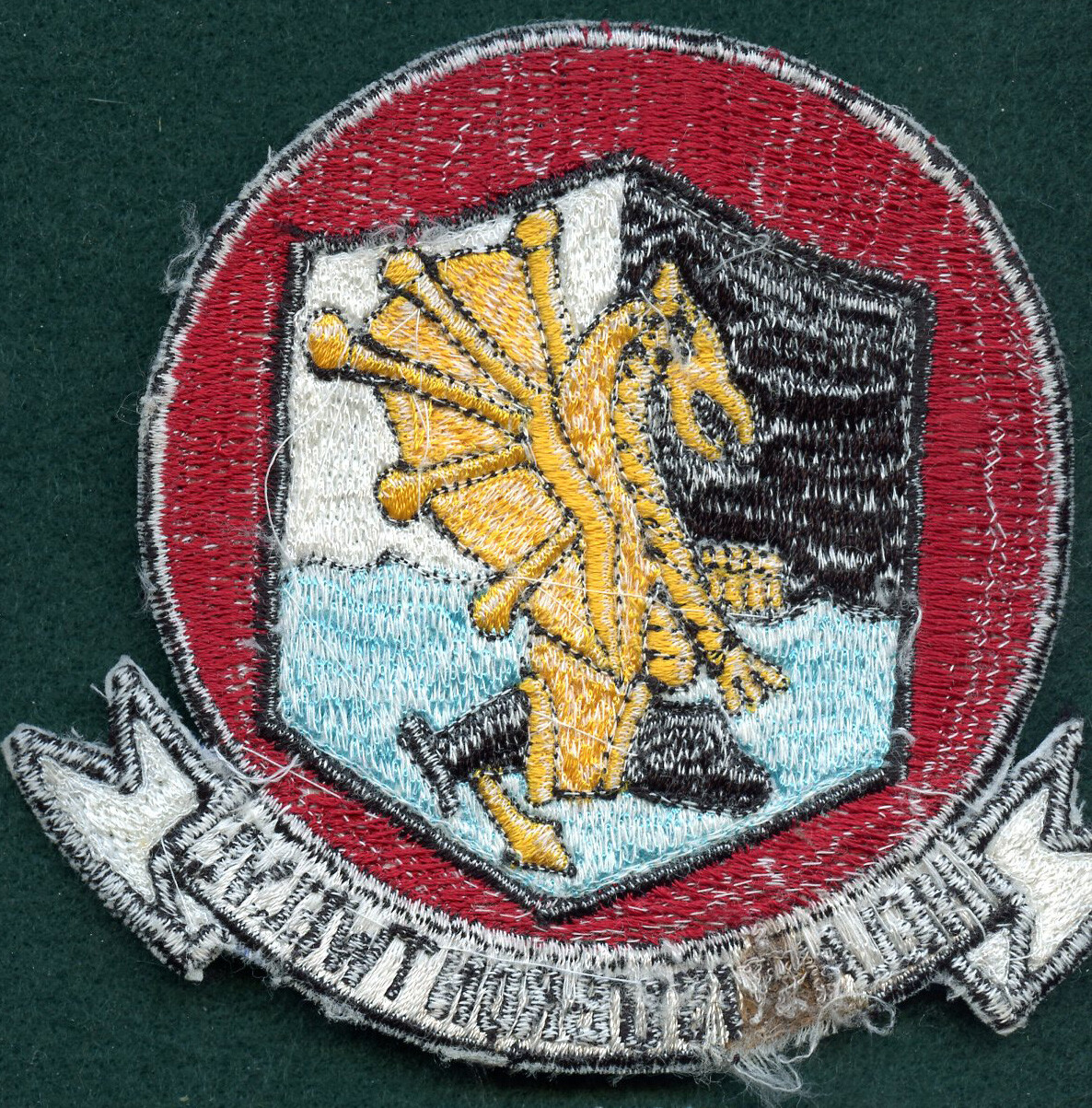 US Navy Theatre Made Helantisubron 12 Squadron Patch