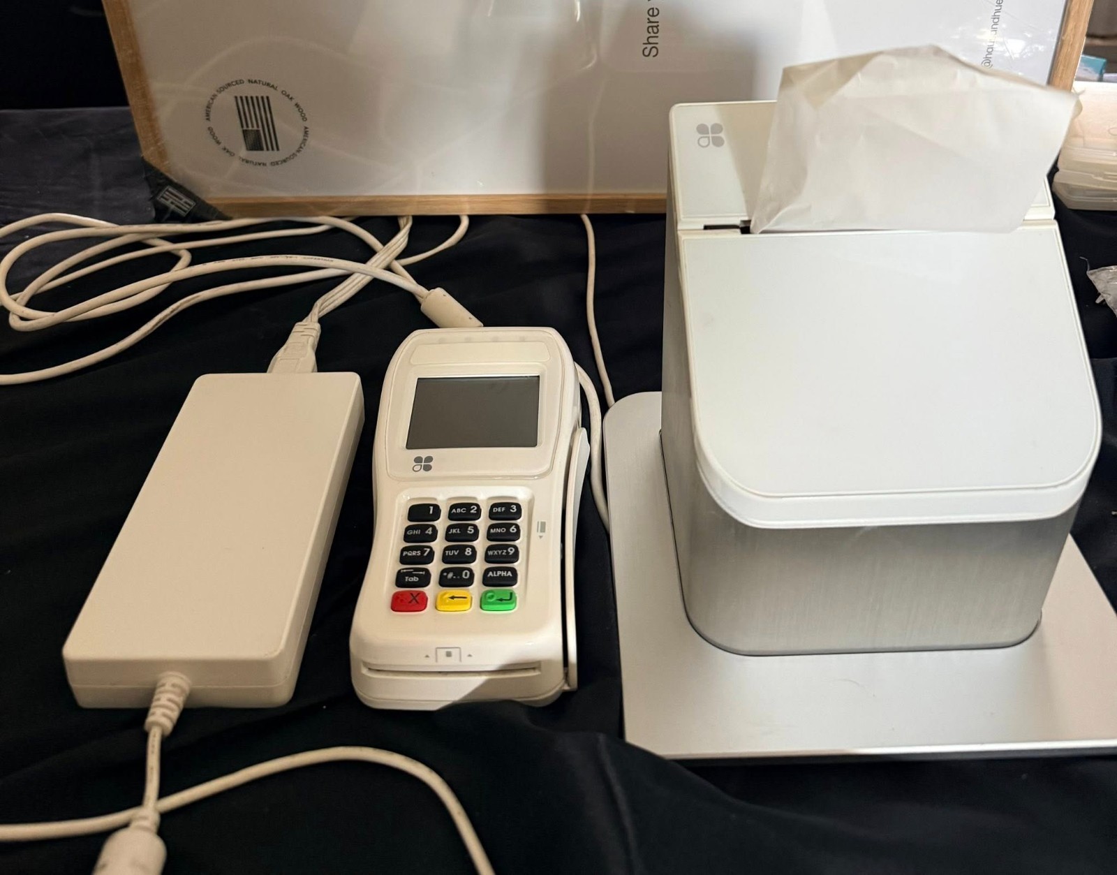 First Data Clover Station 1.0 Thermal Receipt Printer P100 xPED-8006 PINPAD Lot