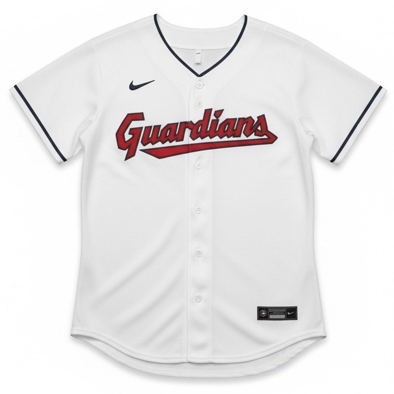 Nike Women’s Cleveland Guardians Shane Bieber #57 Cool Jersey – White – Size L