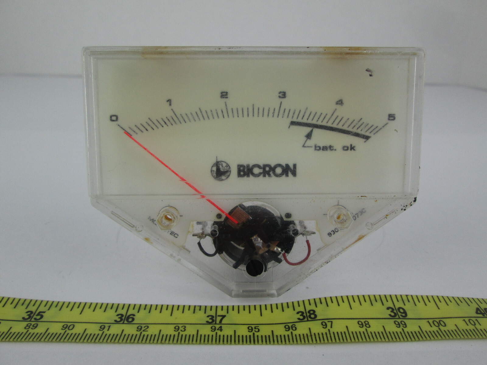 Bicron 0-5 Meter Gauge 9400022 for Radiation Geiger Counter Detector SKU E1