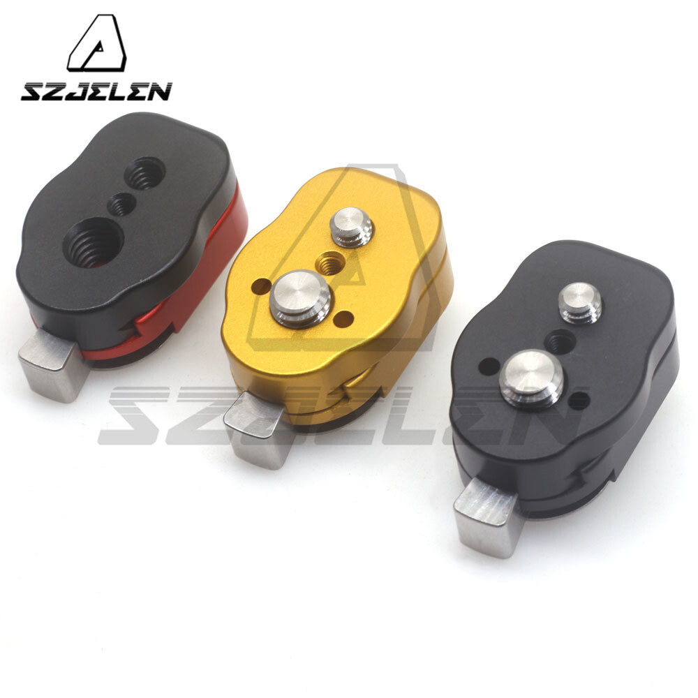 With 3/8 screws M3 Camera Mini Quick Release Plate System for Arms,Tripod,Gimbal