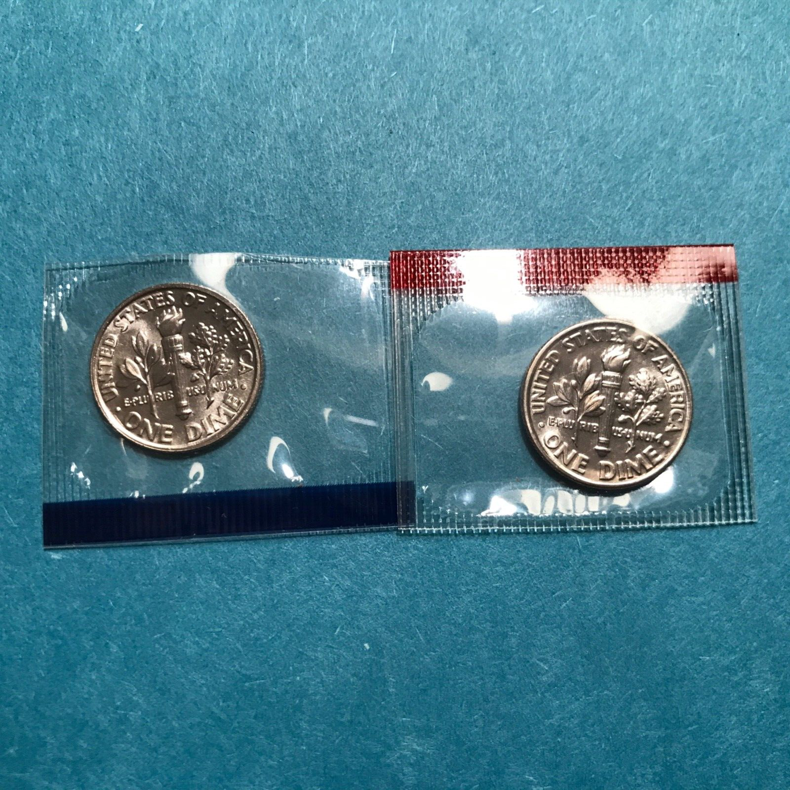 1994 P&D Roosevelt Dime US Mint Cello Unc FREE SHIP