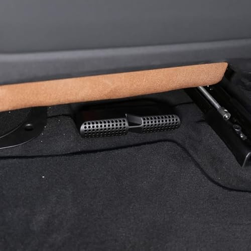 2pcs ABS Car Under Seat Air Outlet Vent Protect Cover Trim Accessories for BMW
