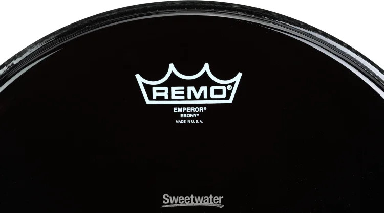Remo Emperor Ebony Drumhead - 14-inch