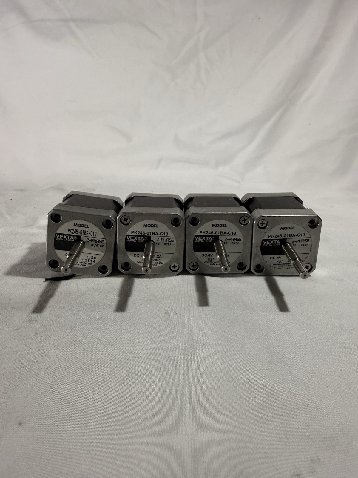 Vexta PK245-01BA-C13 Stepper Motor Set Of 4 Used Untested