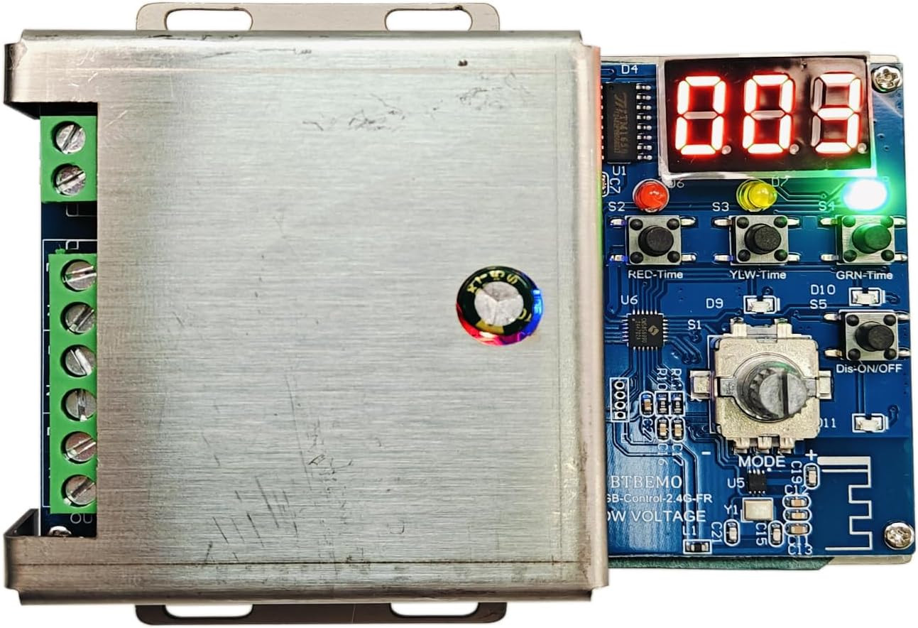 Remote 3 Channel Light Controller Sequencer with 50+ Modes 110/240V AC Easy to P