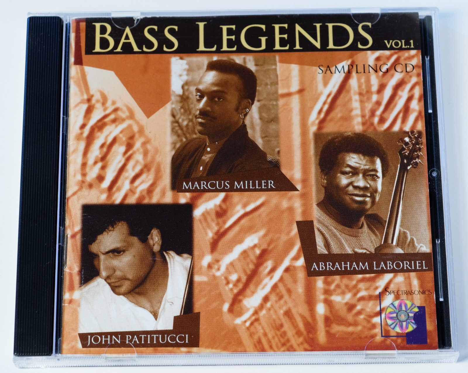 Spectrasonics Bass Legends Audio CD Sample/Sampling Library
