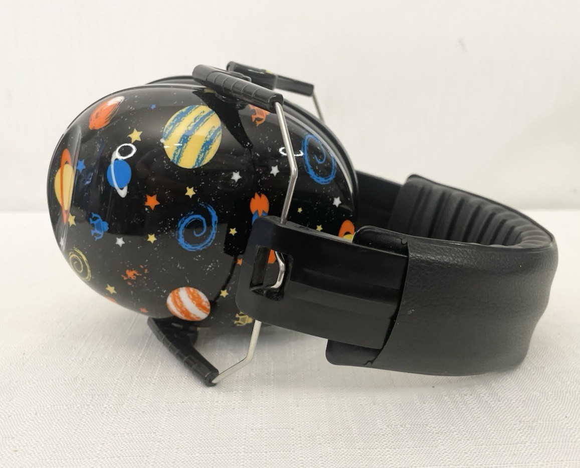Noise Reduction Cancelling Headphones for Kids Toddler Ear Moon Stars Spaceship