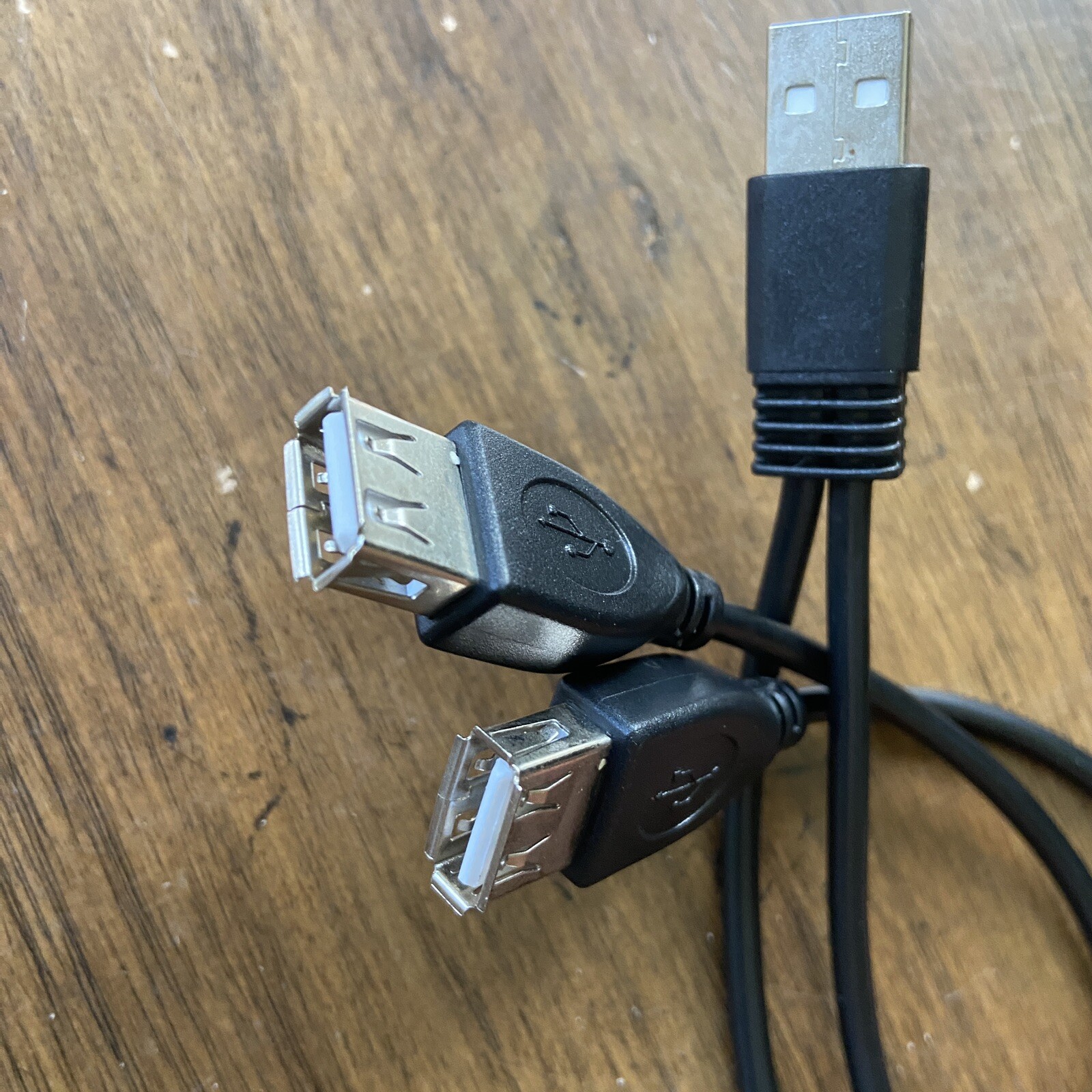 USB A data cable splitter for Tesla model 3 2017 2018 2019 model year power cord