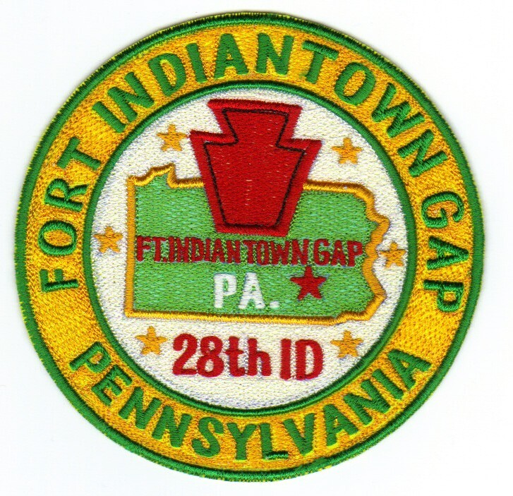FORT INDIANTOWN GAP, PENNSYLVANIA, 28TH ID