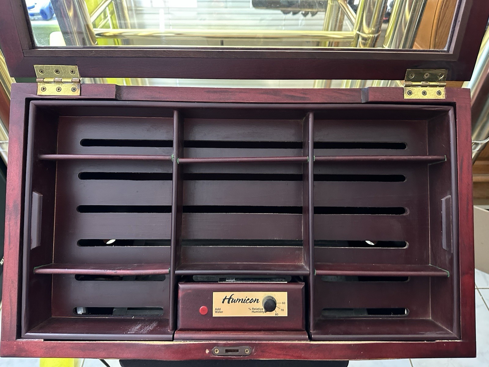HUMICON CORPORATION CIGAR HUMIDOR BAR MODEL 501M MADE IN THE USA