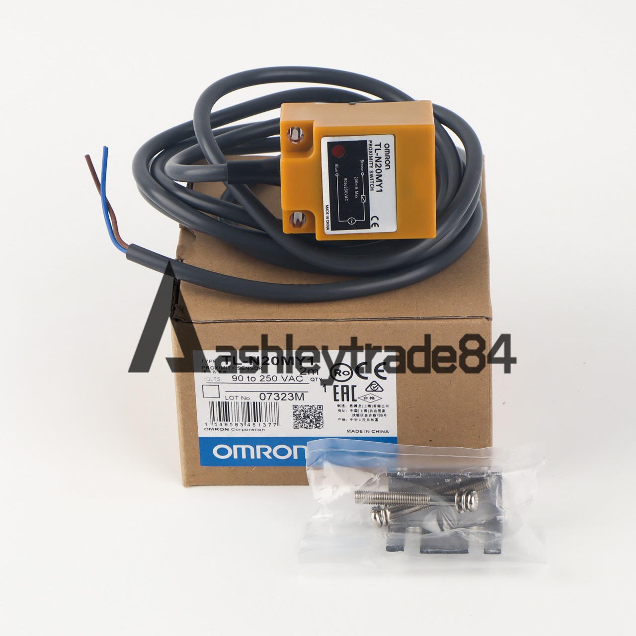1pcs New Omron TL-N20MY1 90-250VAC Proximity Switch