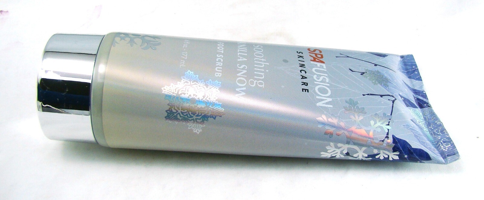 Spa Fusion VANILLA SNOW Foot Scrub 6 oz., 177 ml NEW NWOB