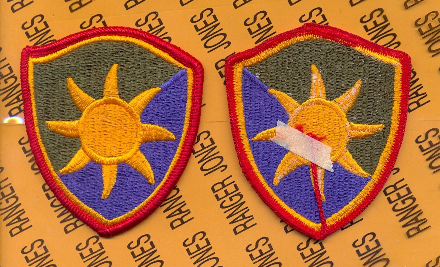 US Army 50th Support Group ~3.5" dress uniform patch m/e