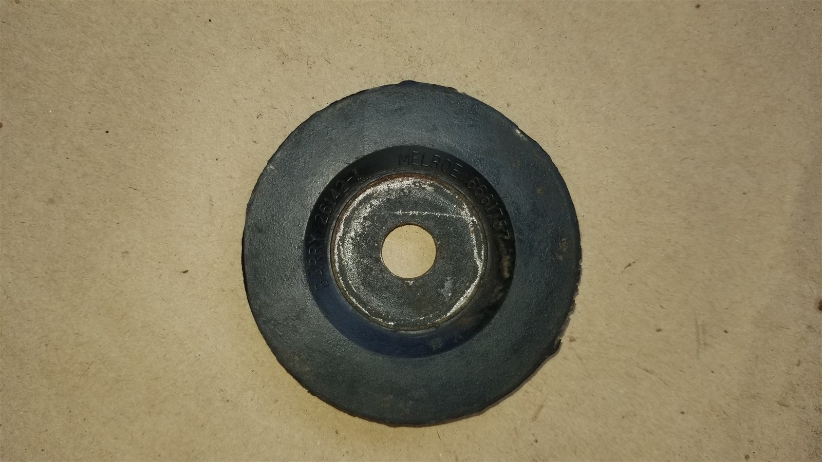 Bobcat engine mount snubbing washer 6661787