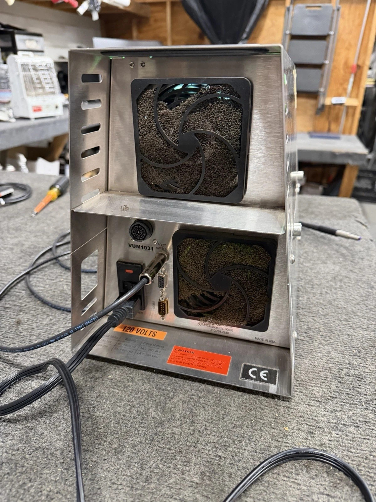 Lesco VSM3002 Super Spot Max UV Curing System with Lite Pipe & Foot Switch