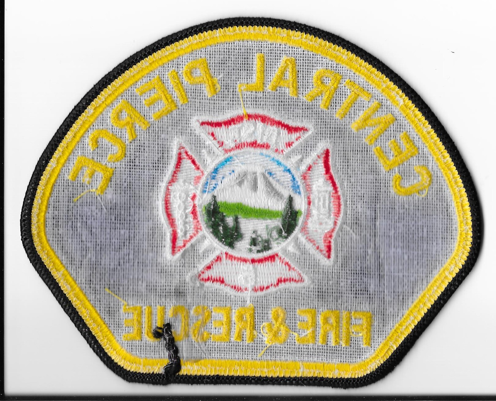 Central Pierce Fire & Rescue, Washington Shoulder Patch V1