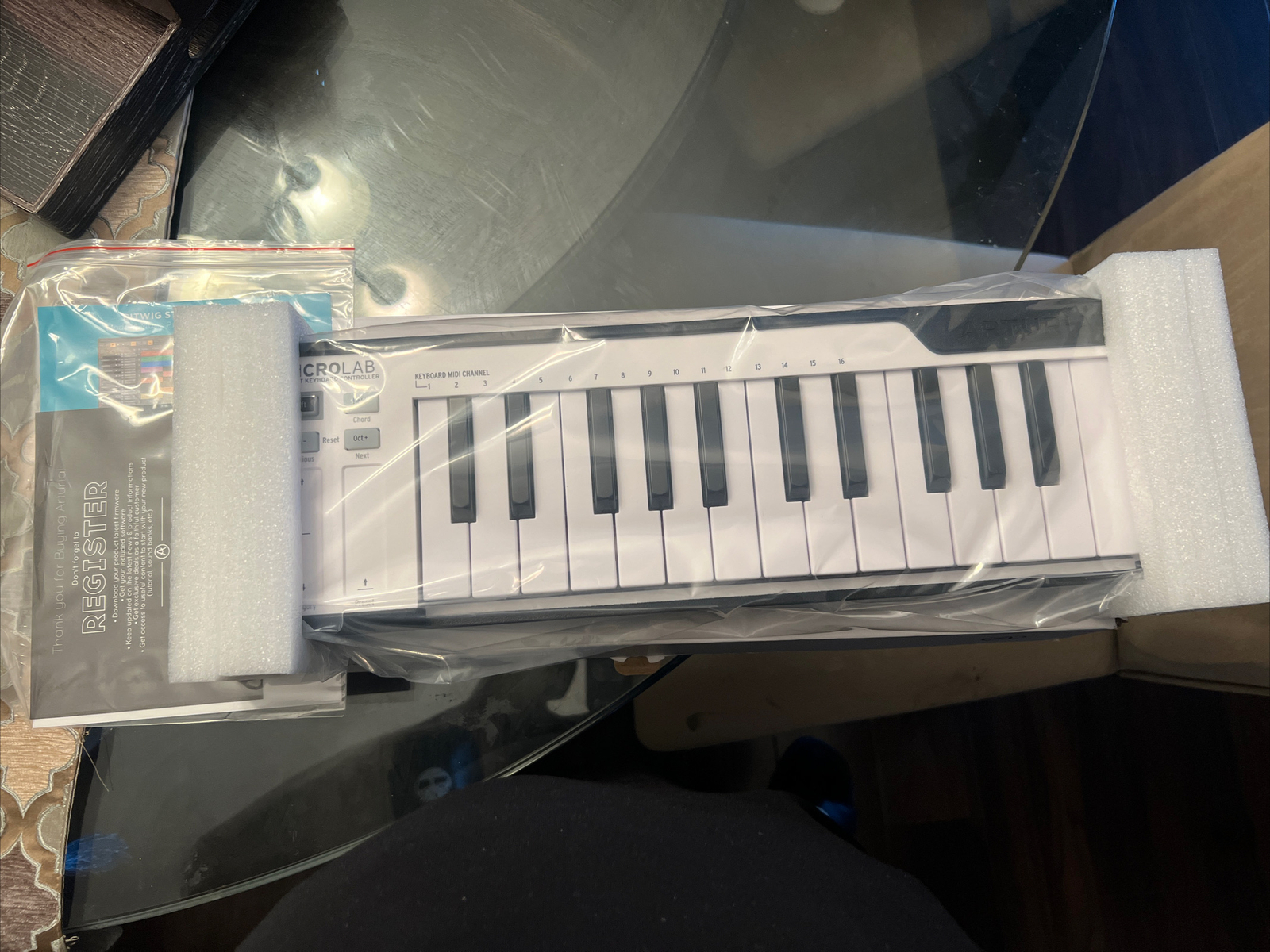 Arturia Microlab MIDI Controller (Black)