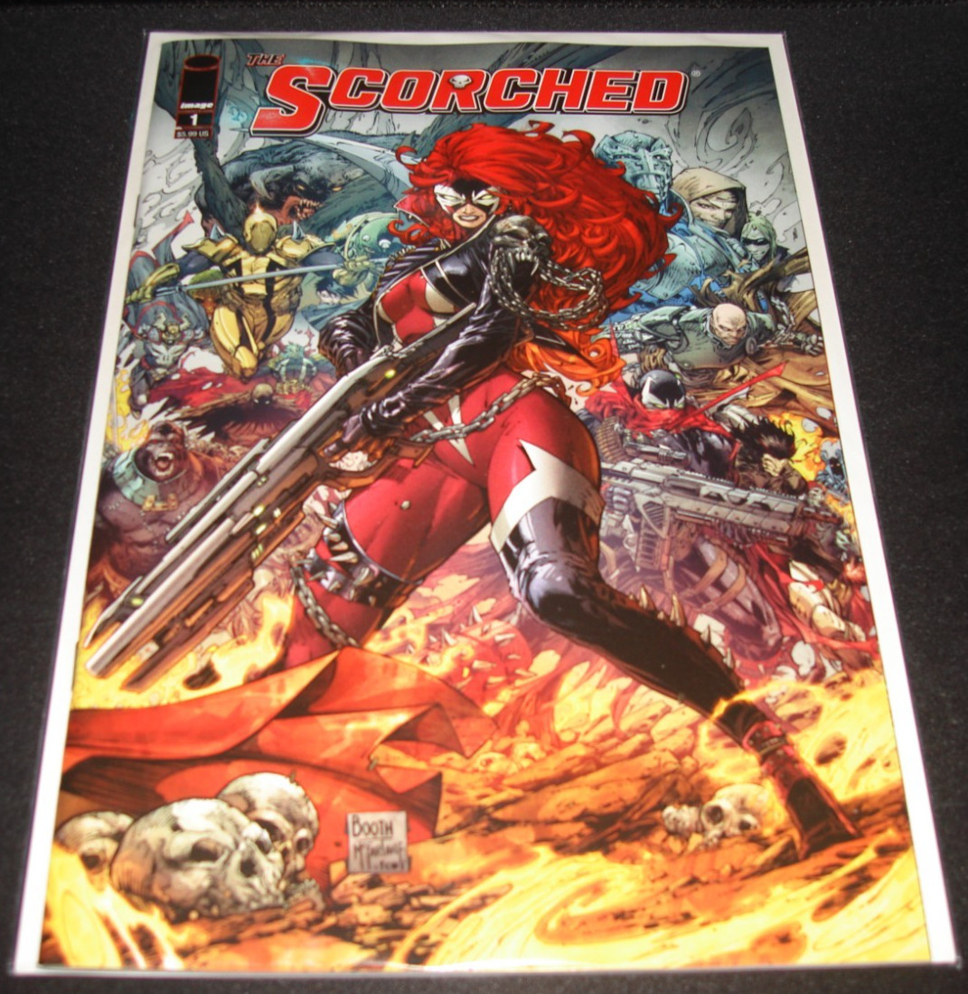 SCORCHED SPAWN #1 NM Todd McFarlane (7) Cvr Variant Set Image Comics