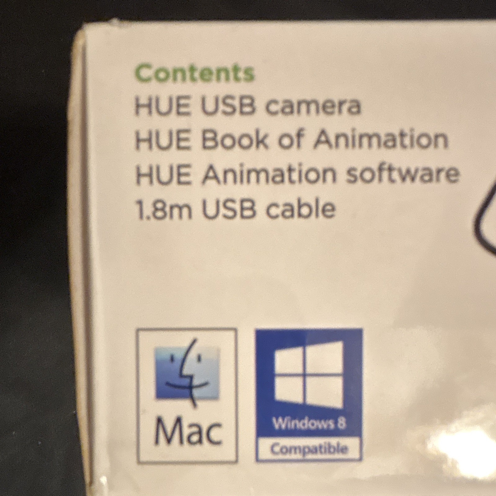HUE Animation Studio Stop Motion Kit USB 2.0 Webcam Camera w/ Software CD Blue