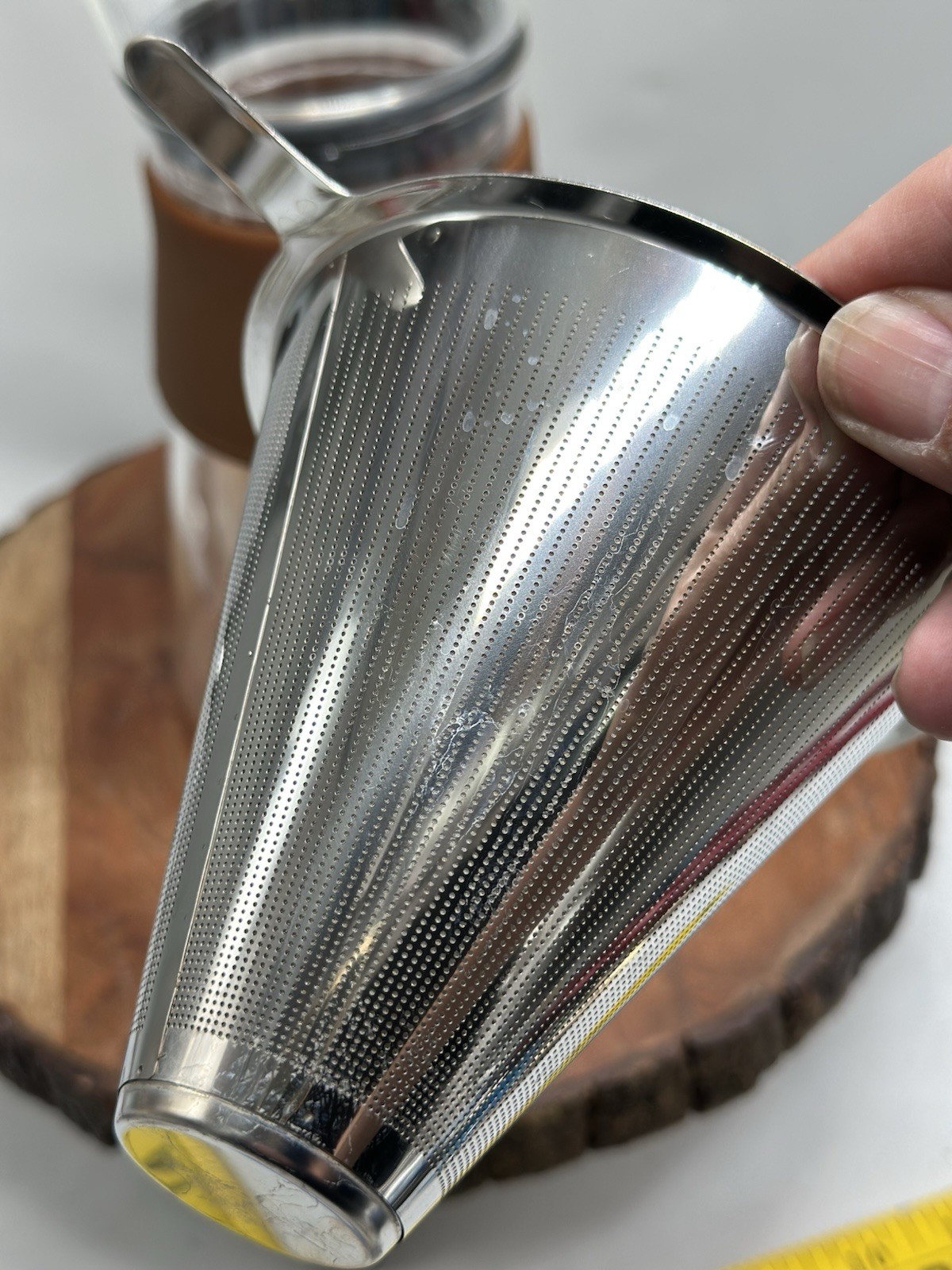 GROSCHE Amsterdam Craft Pour Over Coffee Maker with Removable Top