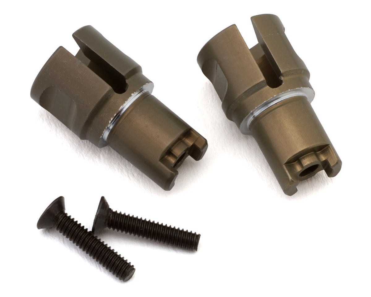 Exotek Arrma Grom/Losi NASCAR Aluminum Differential Outdrive Cups Set 2 EXO2298