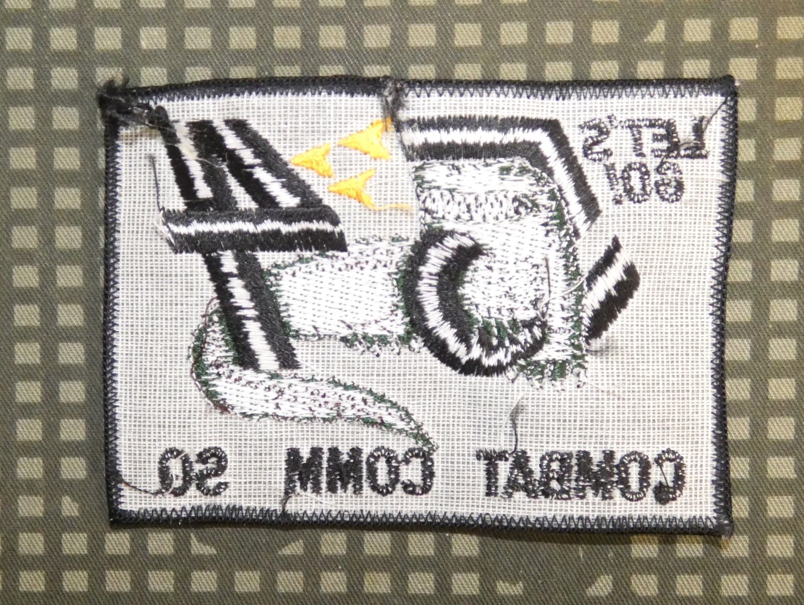 US Air Force 54th Combat Communications Squadron Subdued Patch USAF
