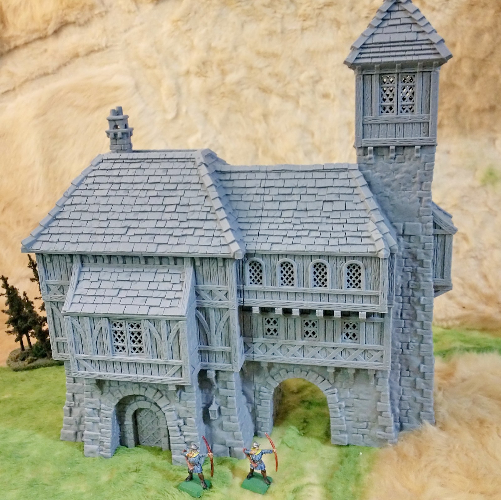 Leichheim Guardhouse 28mm Medieval Europe City Terrain D&D Warhammer Empire