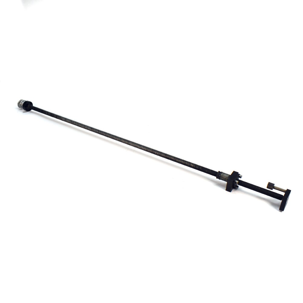 Industrial Ground Ball Screw Assembly 31" Travel 1/2" Dia Shaft 2.50mm TPI Pitch