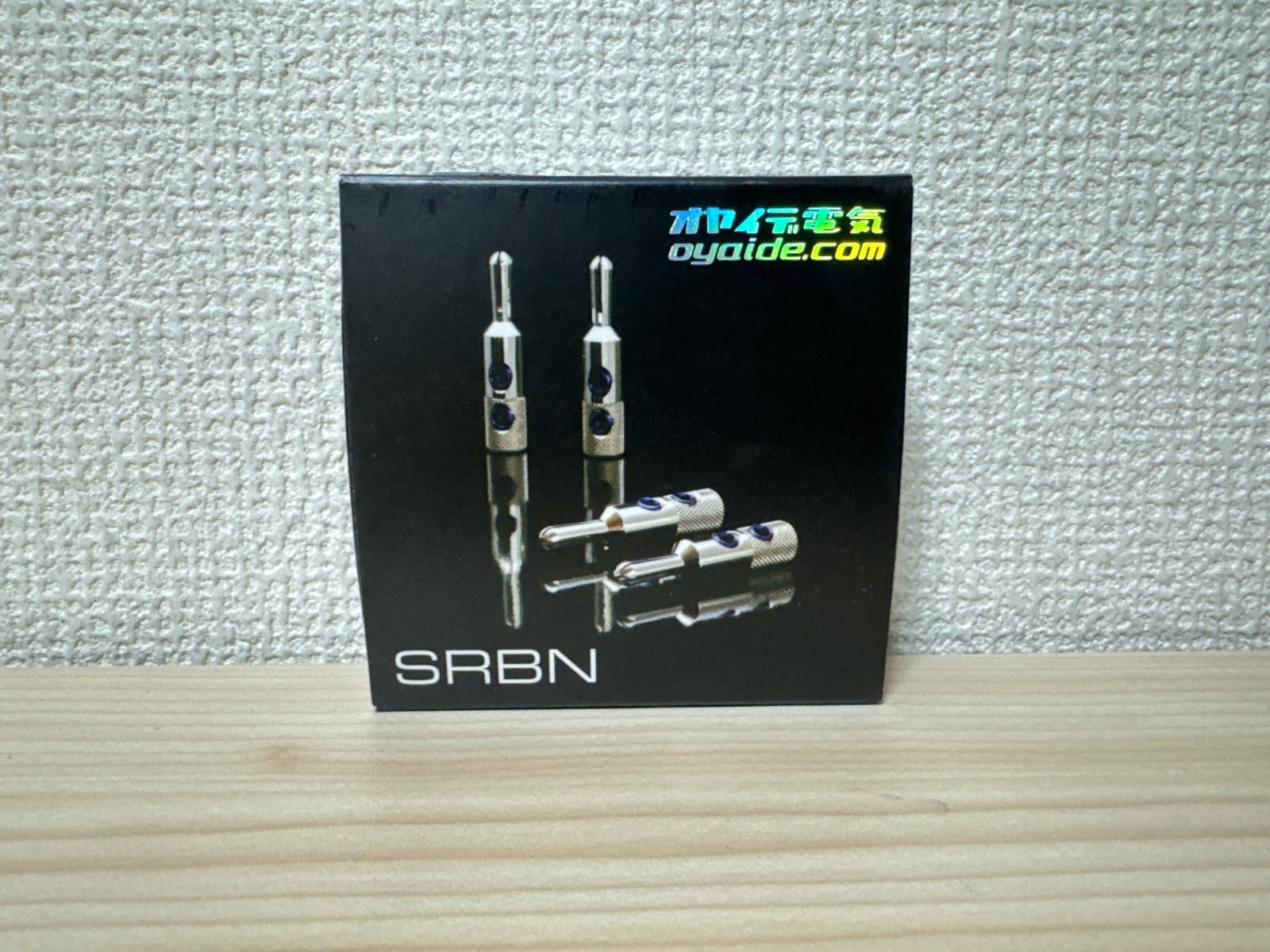 OYAIDE Silver + rhodium plated banana plug SRBN banana plugs Set of 4 NEW