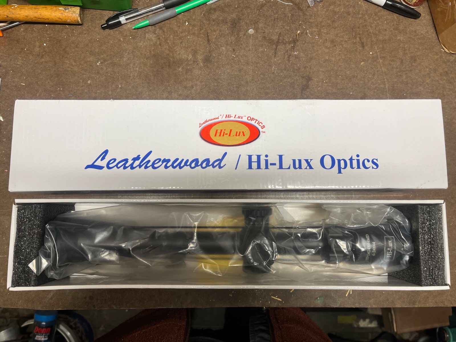 Leatherwood HI-LUX SPG 6-24X44 MD Rifle Scope Open box - Sniper Target Range