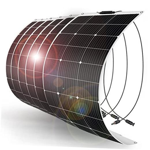 Flexible Solar Panels, 6-Pack, 18V, ETFE, for 12V Systems | Six 100W semi 600W