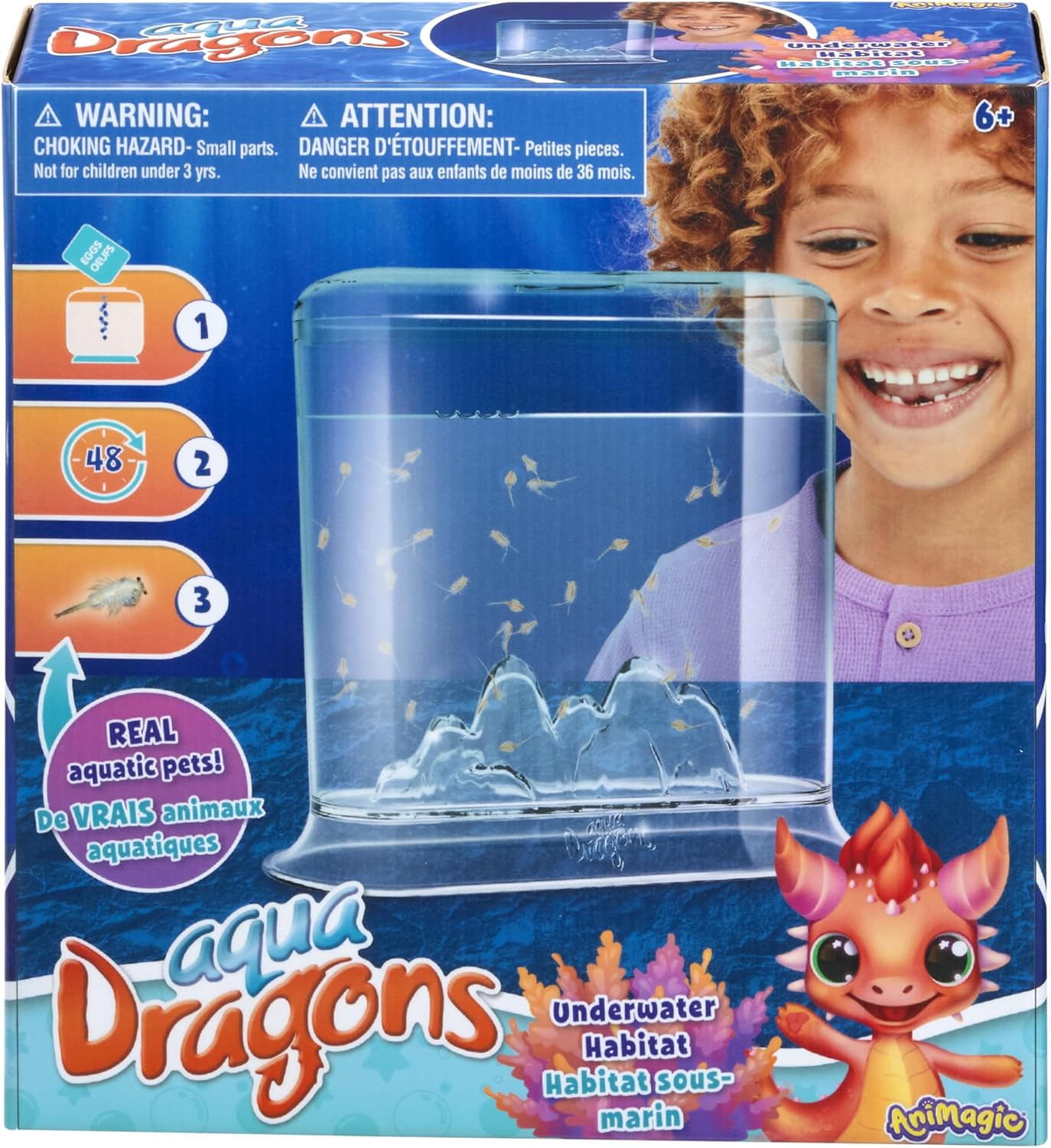 Aqua Dragons Hatch 'N' Grow Basic Tank | Build an Aquatic Ecosystem, Watch Pr...