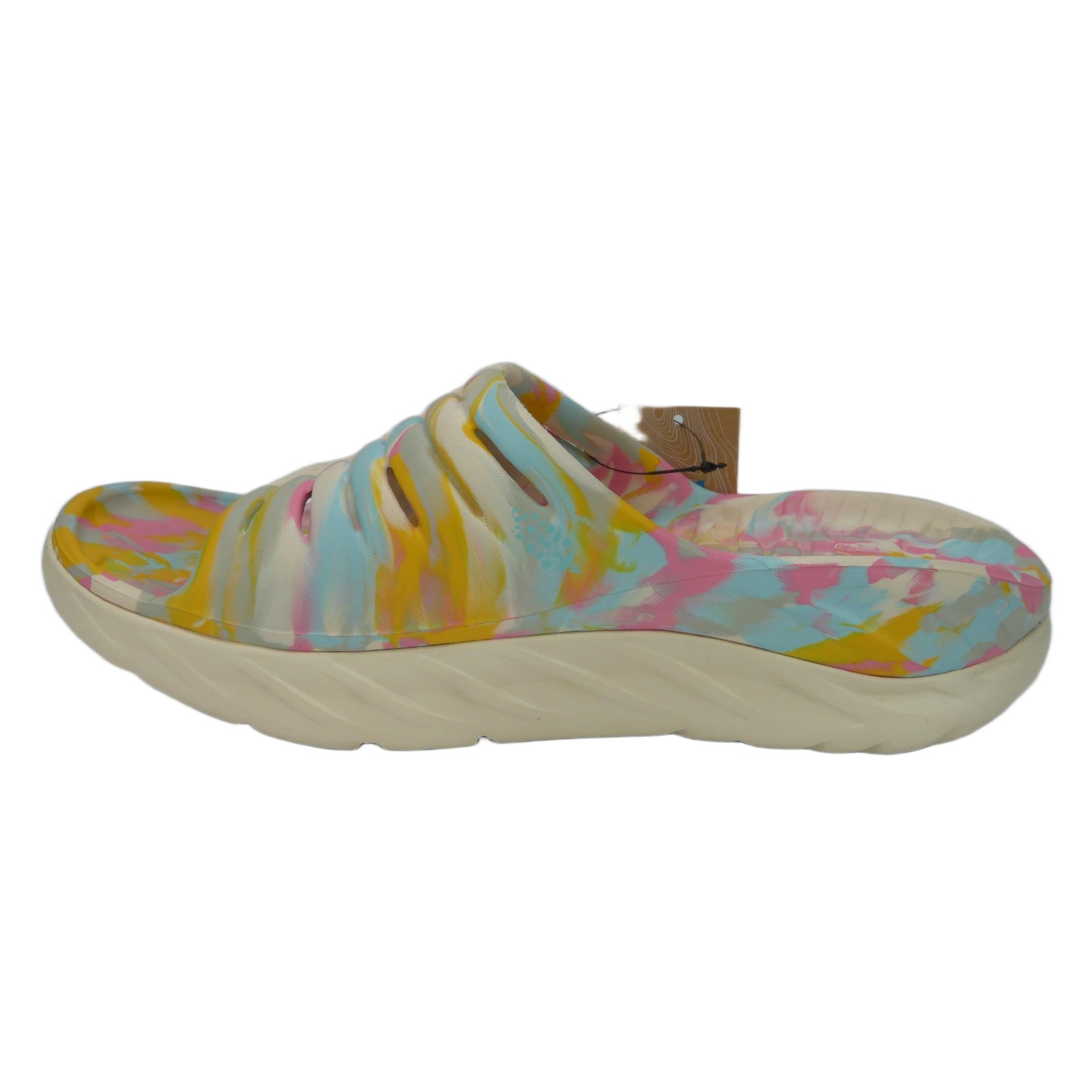 Hoka One One UNISEX X FREE PEOPLE ORA RECOVERY SLIDE LUNA MARBLED