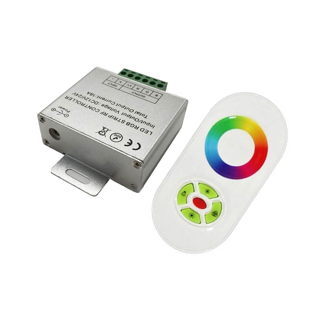 LED RF Touch Panel Wireless Remote Controller For 5050 2835 RGB Led Strip Light